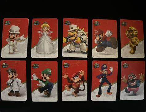 ebay mario odyssey nfc cards|A set of 10 Super Mario Odyssey NFC Tag Coin Cards Amiibo .